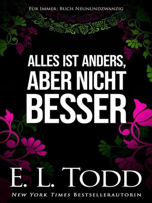 cover image of Alles ist anders, aber nicht besser